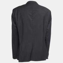 Hugo Boss Black Wool Single Breasted Blazer 4XL