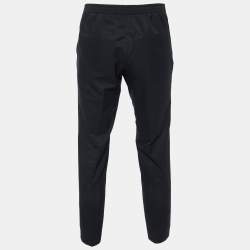 Boss Hugo Boss Black Polyester Drawcord Detail Pants M