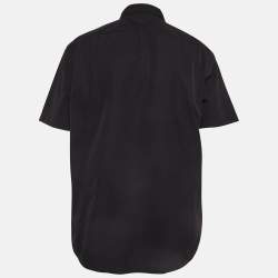 Hugo Boss Black Printed Cotton Shirt  XXL