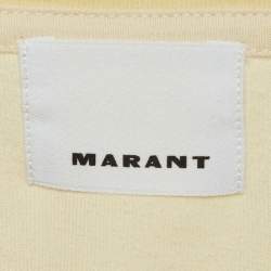 مملوكة مسبقًا Isabel Marant Khaki Ombre Jersey T-Shirt S