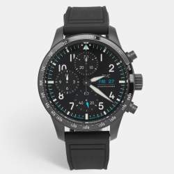 IWC Schaffhaussen Ceratanium® Rubber Pilot’s Watch Performance Mercedes-AMG PETRONAS Formula One™ Team IW388306 Men's Wristwatch 41 mm