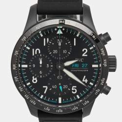 IWC Schaffhaussen Ceratanium® Rubber Pilot’s Watch Performance Mercedes-AMG PETRONAS Formula One™ Team IW388306 Men's Wristwatch 41 mm