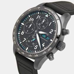 IWC Schaffhaussen Ceratanium® Rubber Pilot’s Watch Performance Mercedes-AMG PETRONAS Formula One™ Team IW388306 Men's Wristwatch 41 mm