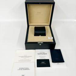 IWC Black 18k Rose Gold Aquatimer Automatic Men's Wristwatch 49 mm