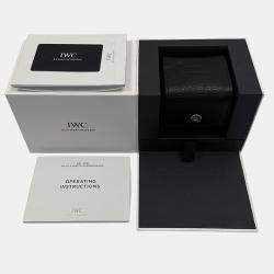IWC Black Ceramic Pilot's IW3891-08 Automatic Men's Wristwatch 44 mm