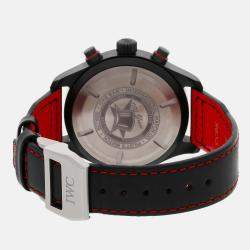 IWC Black Ceramic Pilot's IW3891-08 Automatic Men's Wristwatch 44 mm