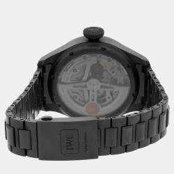 IWC Black Ceratanium Big Pilot's IW5036-04 Automatic Men's Wristwatch 46 mm