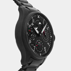 IWC Black Ceratanium Big Pilot's IW5036-04 Automatic Men's Wristwatch 46 mm