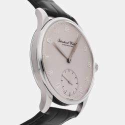 IWC Silver Platinum Portugieser IW5441-06 Manual Winding Men's Wristwatch 42 mm