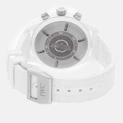 Pre Owned ساعة طيار كرونوغراف طوب غون إيديشن "ليك تاهو" IW3891-05 مقاس 44.5 مم مستعملة IWC