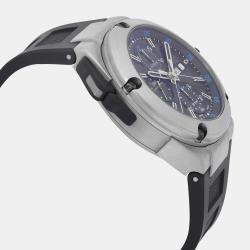 IWC Black Titanium Ingenieur Double chronograph IW386503 Automatic Men's Wristwatch 45mm