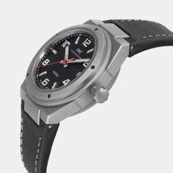 IWC Black Titanium Ingenieur IW322703 Automatic Men's Wristwatch 42 mm