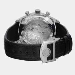 IWC Blue Stainless Steel Portuguese IW390406 Automatic Men's Wristwatch 42 mm