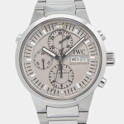 IWC Silver Stainless Steel GST IW371508 Automatic Men's Wristwatch 43mm