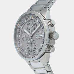 IWC Silver Stainless Steel GST IW371508 Automatic Men's Wristwatch 43mm