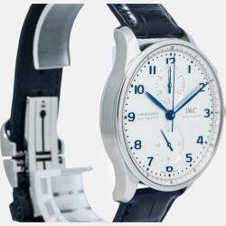 IWC Portuguese IW371605 Automatic Silver Stainless Steel Men's Wristwatch 41mm