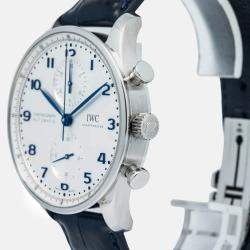 IWC Portuguese IW371605 Automatic Silver Stainless Steel Men's Wristwatch 41mm
