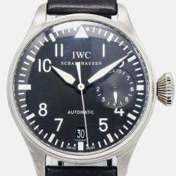 IWC Big Pilot IW500401 Automatic Black Stainless Steel Men's Wristwatch 46mm