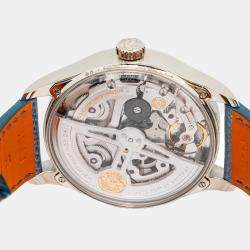 IWC Portugieser IW501708 Automatic Blue 18k White Gold Men's Wristwatch 42mm