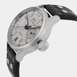 Pre Owned IWC Big Pilot IW500906 Automatic Silver Stainless Steel Men's Wristwatch 46 mm