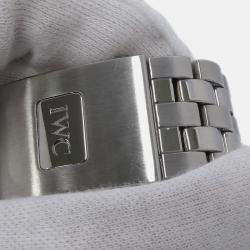 Pre Owned IWC Pilot's Watch Mark XVII IW327016 Automatic Blue Stainless Steel Men's Wristwatch 40 mm