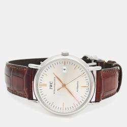 Pre Owned IWC Portofino IW356303 Automatic Stainless Steel Men's Wristwatch 39 mm