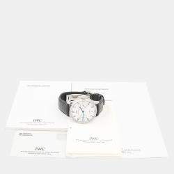 Pre Owned IWC Portugieser 7DAYS IW500107 Automatic Stainless Steel Men's Wristwatch 42.5 mm