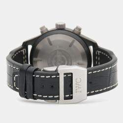 Pre Owned IWC Pilot's Top Gun IW389001 Automatic Ceramic Men's Wristwatch 44.5 mm