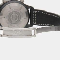 Pre Owned IWC Pilot's Top Gun IW389001 Automatic Ceramic Men's Wristwatch 44.5 mm