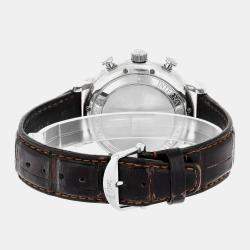 Pre Owned IWC Portofino Chronograph IW391027 Automatic Silver Stainless Steel  Men's Wristwatch 42 mm