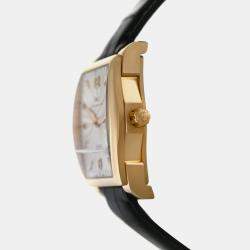 Pre Owned IWC Da Vinci IW452311 Automatic White 18k Rose Gold Men's Wristwatch 36 mm
