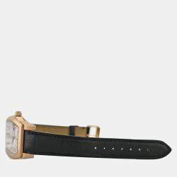 Pre Owned IWC Da Vinci IW452311 Automatic White 18k Rose Gold Men's Wristwatch 36 mm