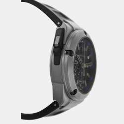 Pre Owned IWC Ingenieur Double Chronograph IW376501  Automatic Black Titanium Men's Wristwatch 45 mm