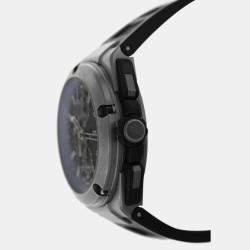 Pre Owned IWC Ingenieur Double Chronograph IW376501  Automatic Black Titanium Men's Wristwatch 45 mm