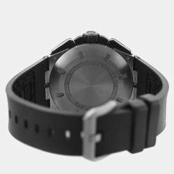 Pre Owned IWC Ingenieur Double Chronograph IW376501  Automatic Black Titanium Men's Wristwatch 45 mm