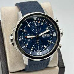 Pre Owned IWC Aquatimer IW376805 Automatic Black Dial Stainless Steel Men's Wristwatch 44 mm