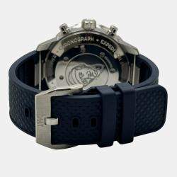 Pre Owned IWC Aquatimer IW376805 Automatic Black Dial Stainless Steel Men's Wristwatch 44 mm