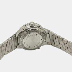 Pre Owned IWC GST Split Second IW371508 Automatic Black Dial Stainless Steel Men's Wristwatch 43 mm