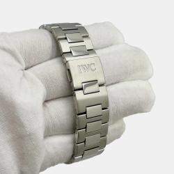 Pre Owned IWC GST Split Second IW371508 Automatic Black Dial Stainless Steel Men's Wristwatch 43 mm