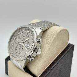Pre Owned IWC GST Split Second IW371508 Automatic Black Dial Stainless Steel Men's Wristwatch 43 mm