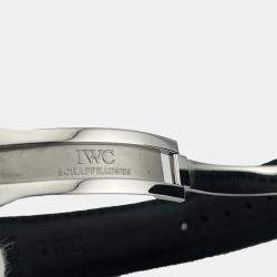 Pre Owned IWC Portugieser IW371445 Automatic White Dial Stainless Steel Men's Wristwatch 41 mm