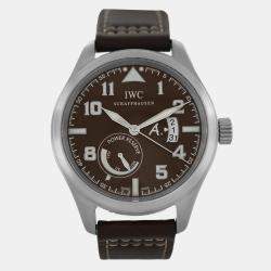 Pre Owned IWC Pilot IW320104 Automatic Stainless Steel Men's Wristwatch 44 mm