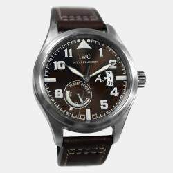 Pre Owned IWC Pilot IW320104 Automatic Stainless Steel Men's Wristwatch 44 mm