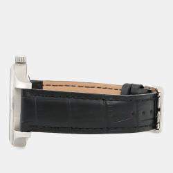 مملوكة مسبقًا ساعة يد رجالية آي دبليو سي مارك XVII IW326501 أوتوماتيكية ستانلس ستيل سوداء 41 مم