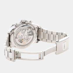 مملوكة مسبقًا IWC Portuguese Yacht Club Chronograph IW390702 Automatic White Stainless Steel Men's Wristwatch 44mm