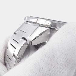 Pre Owned ساعة يد رجالية IWC أكواتايمر IW376804 أوتوماتيكية سوداء ستانلس ستيل 44 مم