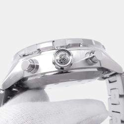 Pre Owned ساعة يد رجالية IWC أكواتايمر IW376804 أوتوماتيكية سوداء ستانلس ستيل 44 مم