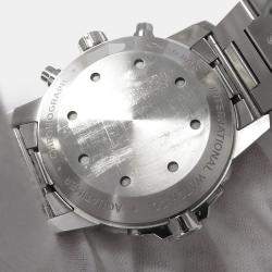 Pre Owned ساعة يد رجالية IWC أكواتايمر IW376804 أوتوماتيكية سوداء ستانلس ستيل 44 مم