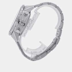 Pre Owned ساعة يد رجالية IWC أكواتايمر IW376804 أوتوماتيكية سوداء ستانلس ستيل 44 مم