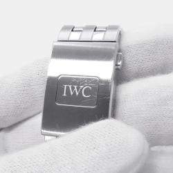Pre Owned IWC Big Pilot's IW329304 Automatic Blue Stainless Steel Men's Wristwatch 43 mm